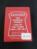 Vintage Sheridan Diablo Target 5mm Pellet NOS Containers