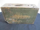 Early Wooden Ammo Box