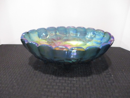 Carnival Glass Fruit Bowl