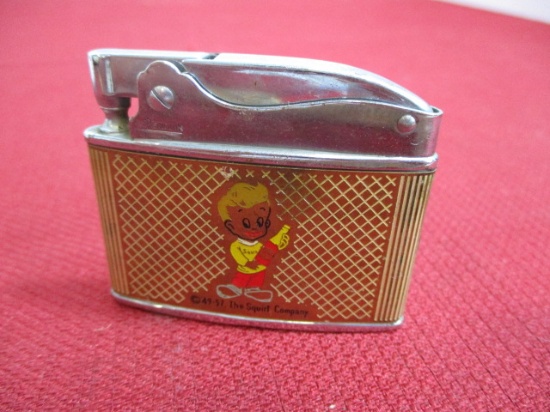 Penguin Chrome The Squirt Co. Pocket Lighter