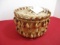 Native American Hand Woven Storage Basket with Lid
