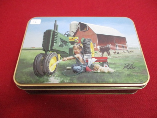 Smith & Wesson Limited Edition John Deere Collectors Knife in Tin Display Box