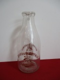 Hoard's Dairyman Farm 1/2 Gallon Milk Bottle