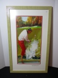 Golf Magazine Original Watercolor Illustration