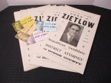 Otto Zietlow 1940 Campaign Cards and Posters