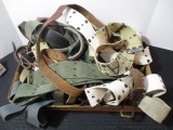 MEGA Lot of Military Belts and Straps