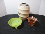 Mixed Glass and Pottery Lot