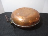Copper Bed Warmer with Brass Stopper