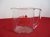 Falstaff Beer Glass Pitcher