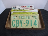 Lot of 15 License Plates