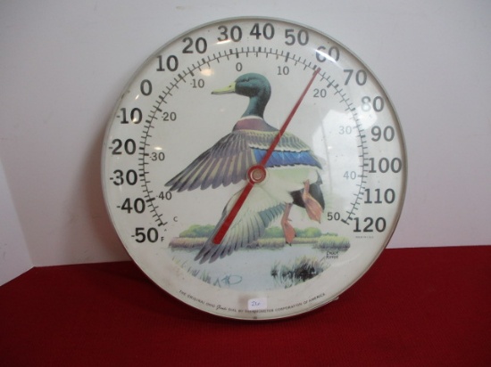 The Original Ohio JUMBO Dial Thermometer with "Chuck Ripper" Artwork