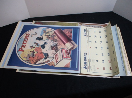 Peter's Reproduction Calendars-Lot of 3