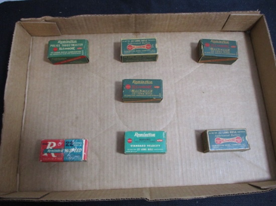 Vintage Remington .22-7 Full Boxes of 50