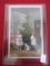 1908 German Christmas Vintage Hold To Light  Post Card