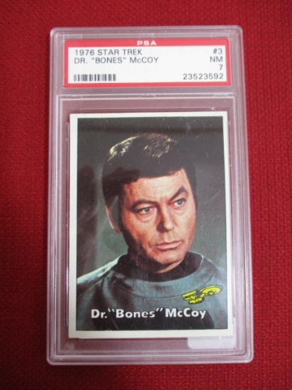PSA Graded 1976 Star Trek Dr.Bones McCoy