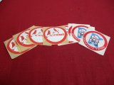 Major League Baseball Patches/Stickers (St. Louis Cardinals and Minnesota Twins)