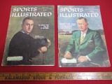 1959-1960 Vintage Sports Illustrated Magazines-Lot of 2