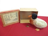 Special Item-Early G.B.N. Bavarian Key Wind Duck with Original Box