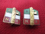 WWII Fascist Party Italian Pins