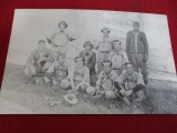 Hopkins Brothers Baseball Team Postcard