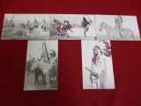 Penny Arcade Native American Cards Lot of 5