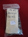 3 1/2 Lbs Foreign Coins-C