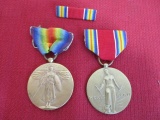 WWI and WWII U.S. Victory Medal