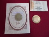 Pair of Souvenir Gold Coins