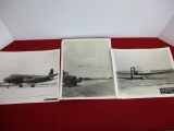 WWII U.S. Government Airplane Photos Lot of 3