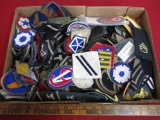 Large Lot of Military Patches-A