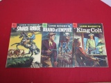 Dell Comics Luke Short's-Lot of 3