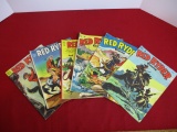 Dell Comics Mixed Lot of Red Ryder--7 Comics