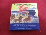 Railway Express World's Fair Advertising Postage Stamp Booklet