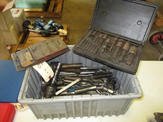 Large Box of Various Milling/Drill  Bits