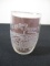 Walter Bros. Brewing Co. Menasha Wis. Etched Advertising Glass-A