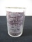 Walter Bros. Brewing Co. Menasha Wis. Etched Advertising Glass-B