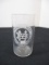 Mueller Beer Two-Rivers Wis. Etched Advertising Beer Glass
