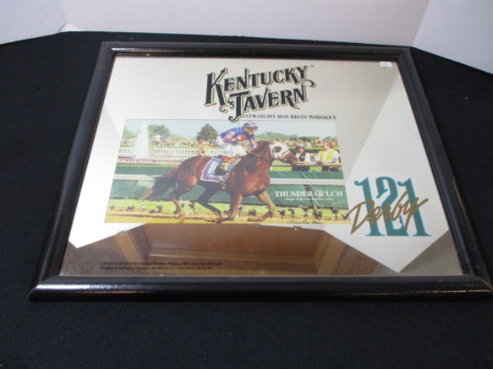 Kentucky Tavern "Thunder Gulch" 121st Kentucky Derby Advertising Mirror