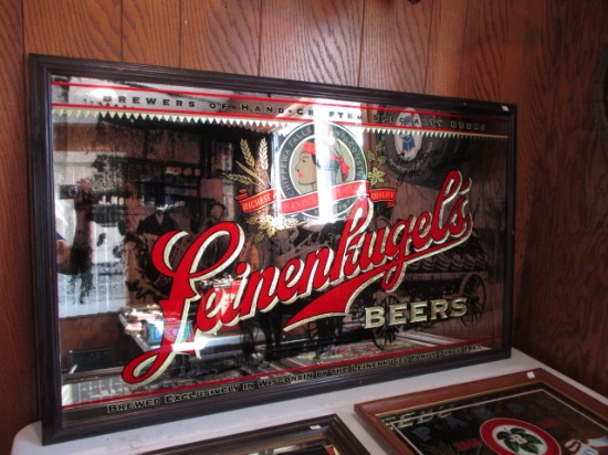 Leinenkugels Foil Beer Advertising Mirror