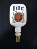 Miller Lite Porcelain Tapper Handle