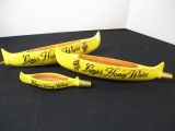 Leinenkugel's Honey Weiss Canoe Tapper Handle Lot of 3