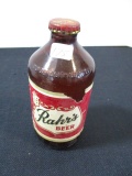 Rahr's Original Paper Label 12 Ounce Bottle w/ Contents