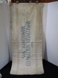 The Wisconsin Malting Co. Manitowoc WI Vintage Malt Bag