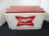 Early Miller High Life Embossed Cooler