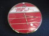 Miller Battery Operated Advertising Clock