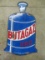 Butagaz Original Porcelain Two Sided Advertising Sign (French Sign)