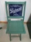 Piedmont Porcelain Backed Wooden Advertising Chair-B (FROM LAMBEAU FIELD)