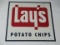 Lay's Potato Chips Painted Metal Sign
