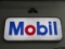 Mobil Light Up Dealer Sign