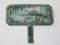 Early Quaker State Motor Oil Plate Topper